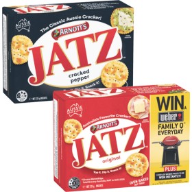 Jatz-Crackers-225g on sale