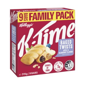 Kellogg%26rsquo%3Bs+K-Time+Bars+315g+Pk+9