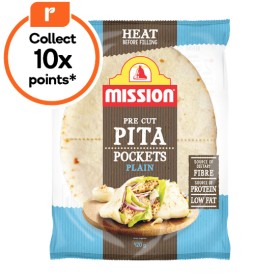Mission-Pita-Pockets-420g on sale