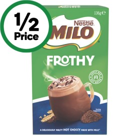Nestl-Milo-Frothy-Sachets-Pk-8 on sale