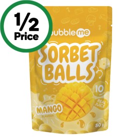 Bubbleme-Sorbet-Balls-80g on sale