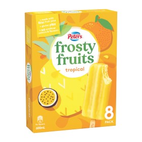 Peters-Frosty-Fruits-420-600ml-Pk-6-8 on sale