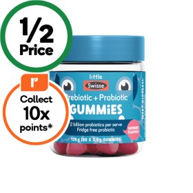 Little-Swisse-Prebiotic-Probiotic-Gummies-Pk-50 on sale