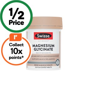 Swisse-Ultiboost-Magnesium-Glycinate-Tablets-Pk-120 on sale