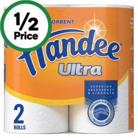 Handee+Ultra+Paper+Towel+Pk+2