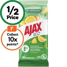 Ajax-Antibacterial-Wipes-Pk-110 on sale