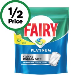 Fairy+Platinum+Dishwasher+Tablets+Pk+52