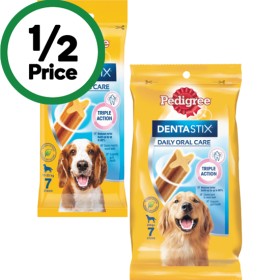 Pedigree-Dentastix-Dog-Treats-Pk-7 on sale