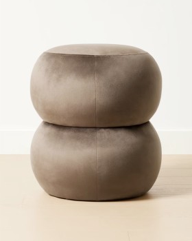 Aleks-Velvet-Ottoman on sale