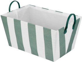 Tapered-Basket-Green-Stripe on sale