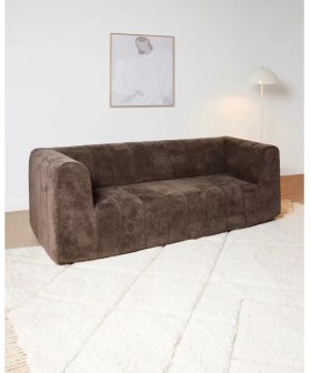 Trove+3+Seat+Compressed+Sofa+-+Chocolate