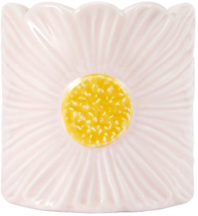 Peony-and-Amber-Flower-Ceramic-Candle on sale