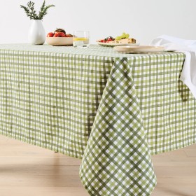 Green+Check+Tablecloth