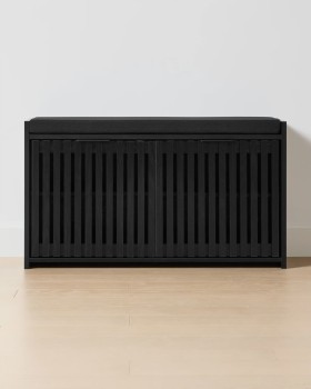 Nate+Shoe+Bench+-+Black