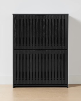 Nate+Shoe+Storage+-+Black