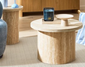 Round+Set+of+2+Textured+Table