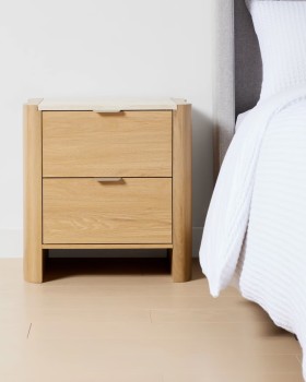 Hazel-2-Drawer-Bedside-Table on sale