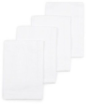 4+Pack+White+Napkins
