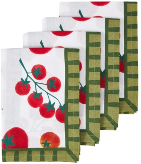 4+Pack+Mediterranean+Napkins