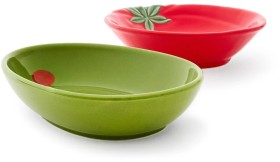 Set-of-2-Olive-Tomato-Bowls on sale