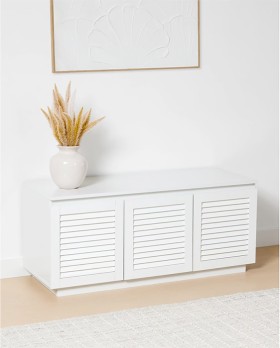 Charlie+Entertainment+Unit+-+White