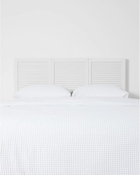 Charlie-Queen-Bedhead-White on sale