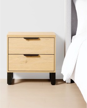 Wharf-2-Drawer-Bedside-Table on sale