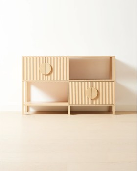 Ryan+Wide+Bookshelf+with+Doors