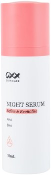 OXX+Skincare+Refine+%26amp%3B+Revitalise+Night+Serum+30ml+-+AHA+and+BHA