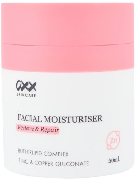 OXX-Skincare-Restore-Refine-Facial-Moisturiser-50ml-Butterlipid-Complex-Zinc-and-Copper-Gluconate on sale