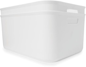 2-Pack-125L-Utile-Large-Tubs-White on sale