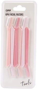 OXX+Cosmetics+6+Pack+Facial+Razors