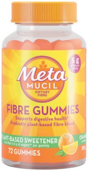Metamucil+Fibre+Gummies+Orange+Flavour+72+Pack
