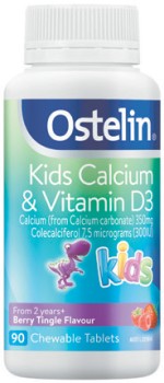 Ostelin-Kids-Calcium-Vitamin-D3-90-Chewable-Tablets on sale