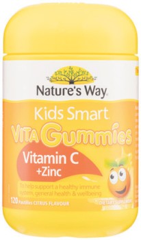 Nature%26%23039%3Bs+Way+Kids+Smart+Vita+Gummies+Vitamin+C+%2B+Zinc+120+Pastilles