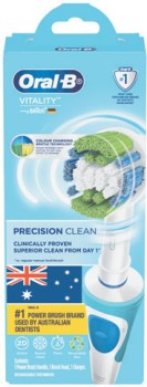 Oral-B-Vitality-Precision-Clean-Electric-Toothbrush on sale