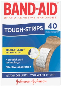 Band-Aid-Tough-Strips-Fabric-Bandages-40-Pack on sale