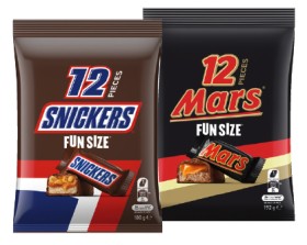 Mars%2C+Snickers+or+Maltesers+Fun+Size+Pack+132-192g+Selected+Varieties