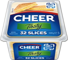 Cheer+Cheese+Slices+32+Pack+Selected+Varieties