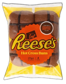 Reese%26rsquo%3Bs+Hot+Cross+Buns+4+Pack