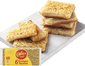 Golden+Crumpet+Squares+6+Pack