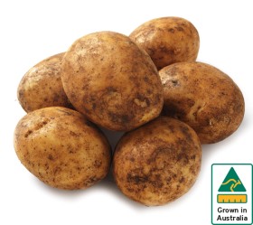 Australian+Brushed+Potatoes+2kg+Bag