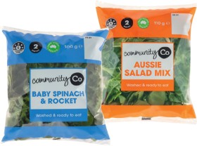 Community+Co+Baby+Spinach+%26amp%3B+Rocket+100g+or+Aussie+Salad+Mix+110g