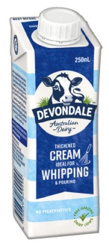 Devondale-Long-Life-Thickened-Cream-250mL on sale