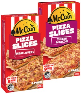 McCain-Pizza-Slices-600g-Selected-Varieties on sale
