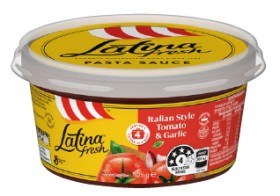 Latina-Fresh-Pasta-Sauce-425g-Selected-Varieties on sale