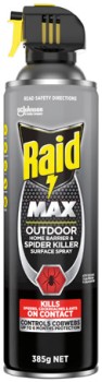 Raid+Max+Outdoor+Home+Barrier+%26amp%3B+Spider+Killer+Surface+Spray+385g