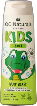 OC-Naturals-Kids-3in1-Conditioning-Shampoo-Body-Wash-400mL-Selected-Varieties on sale