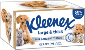 Kleenex-Large-Thick-Facial-Tissues-95-Pack on sale