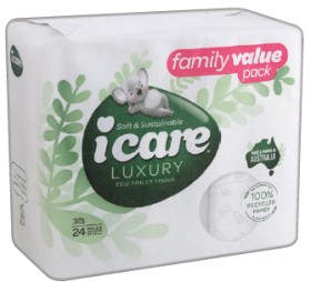 Icare-Luxury-Eco-Toilet-Tissue-3-Ply-24-Pack on sale